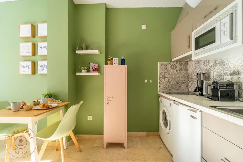Estudio Toro In Malaga Met Dakterras Eksteriør billede