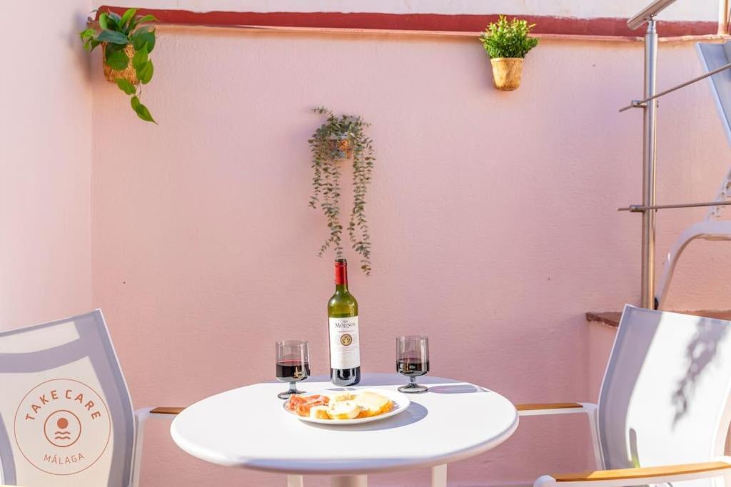 Estudio Toro In Malaga Met Dakterras Eksteriør billede