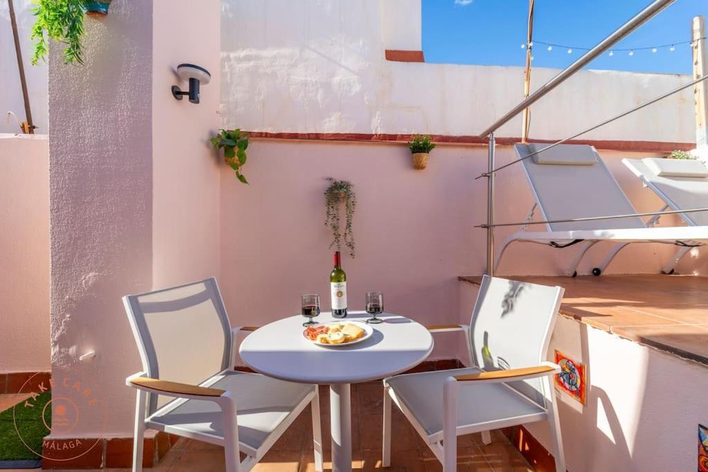 Estudio Toro In Malaga Met Dakterras Eksteriør billede