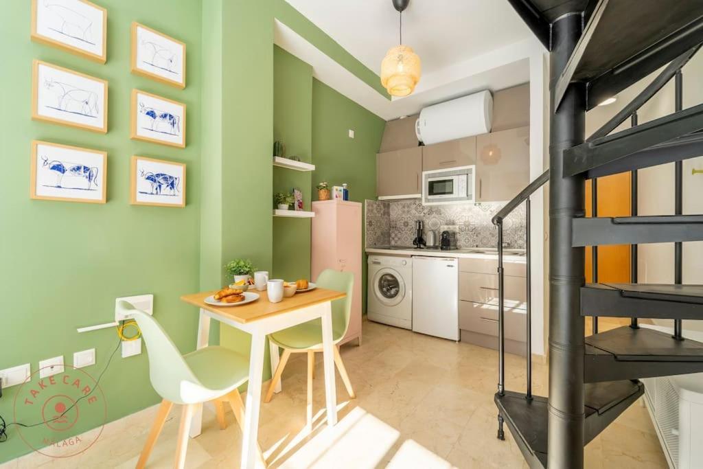Estudio Toro In Malaga Met Dakterras Eksteriør billede